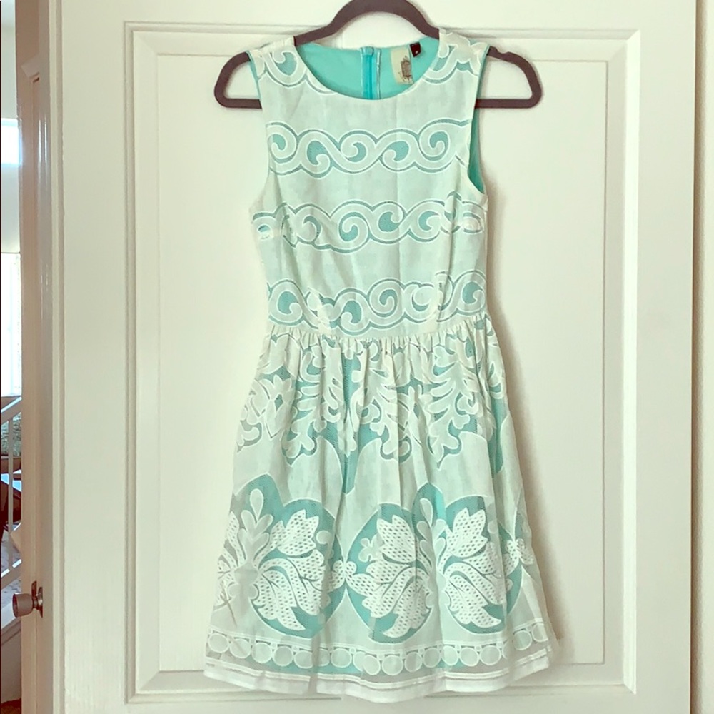 Mint & Lace Dress